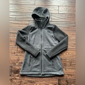 Women’s North Face Charcoal Hooded Jackey